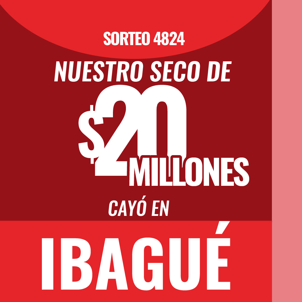Mobile Cayó uno de nuestro secos Ibagué sorteo 4824 27 de febrero 2026
