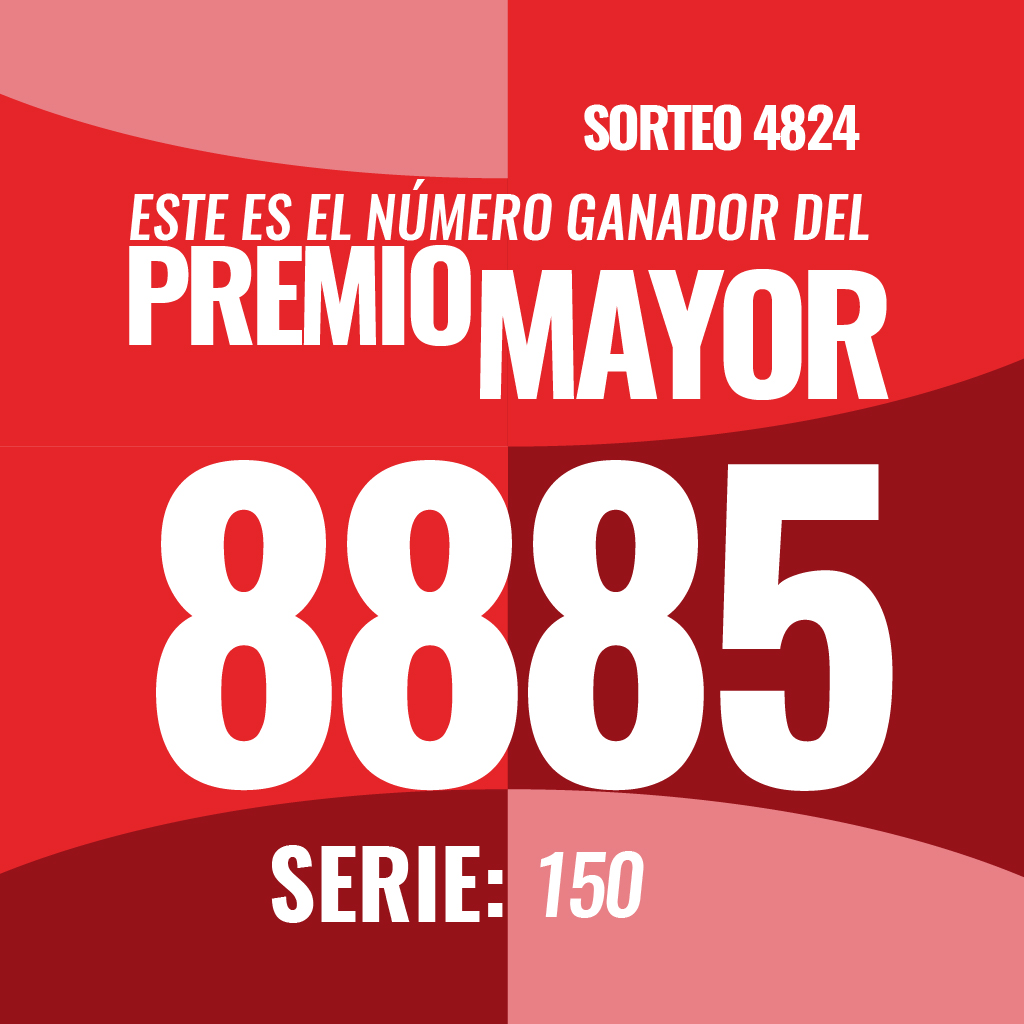 Mobile premio mayor sorteo 4824 27 de febrero 2026