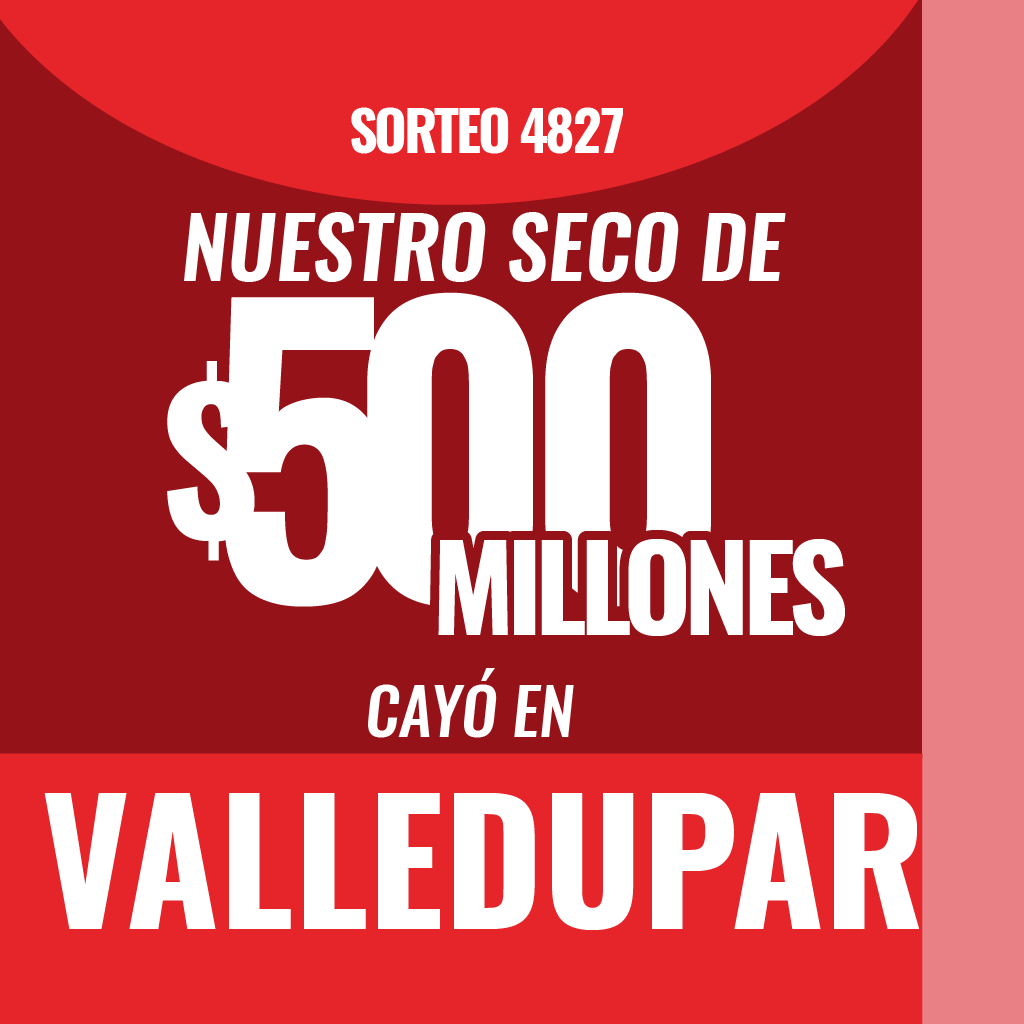 Mobile Cayó Seco 500 millones Valledupar sorteo 4827