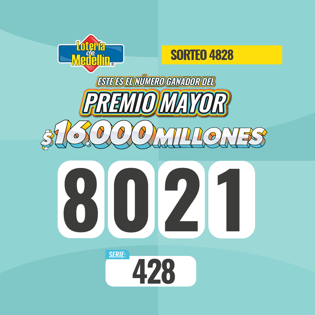 MOBILE SORTEO 4828 PREMIO MAYOR