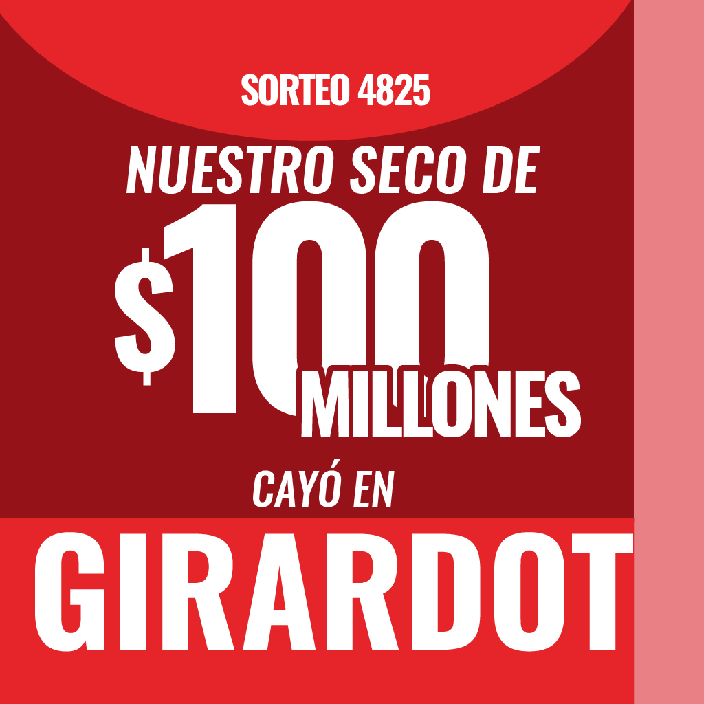 Mobile Cayó uno de nuestro secos Giradot sorteo 4826 13 de marzo 2026