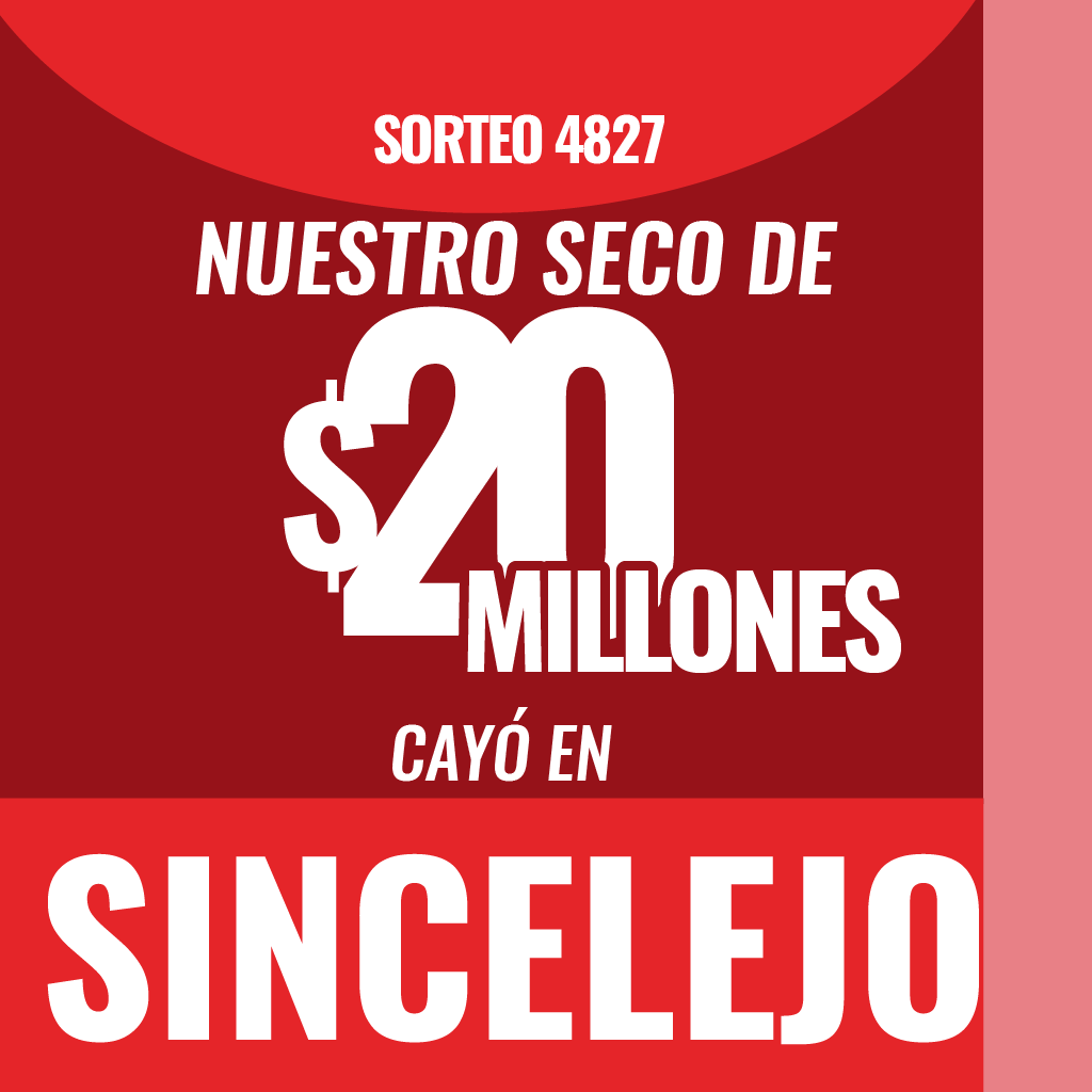 mobile seco 20 millones Sincelejo sorteo 4827