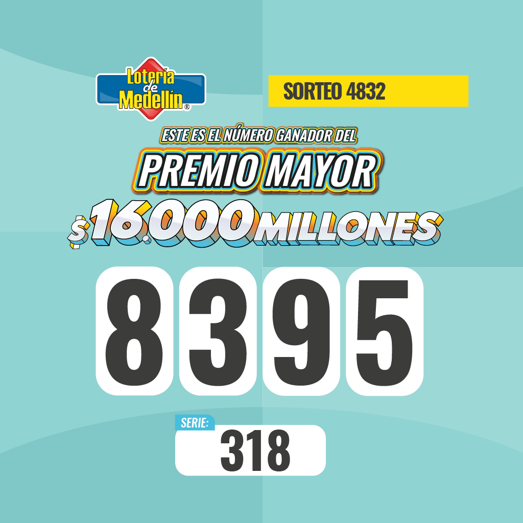 Mobile Premio Mayor Sorteo 4832