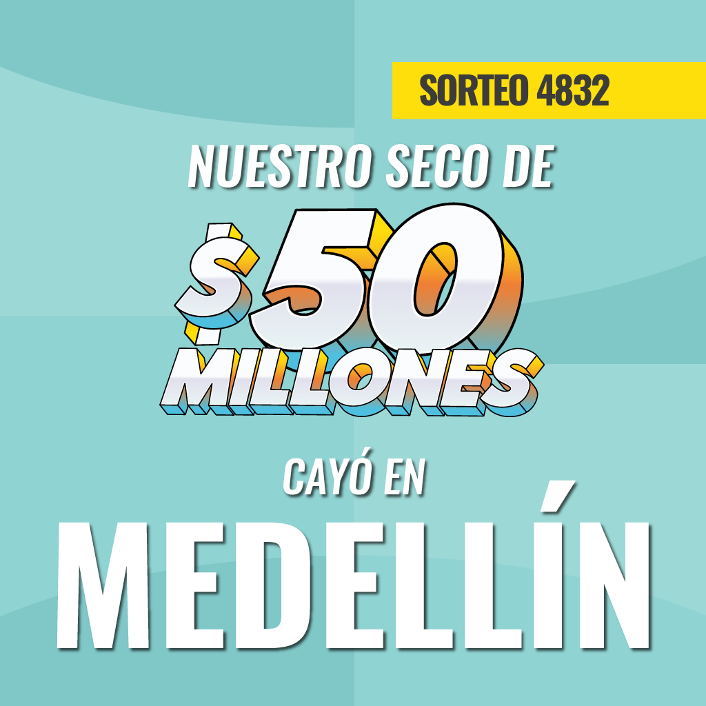 Mobile cayó Seco 50 millones Sorteo 4832