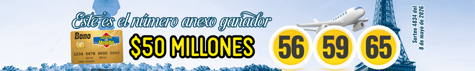 BONO VIAJE MAMÁ LOTERÍAS