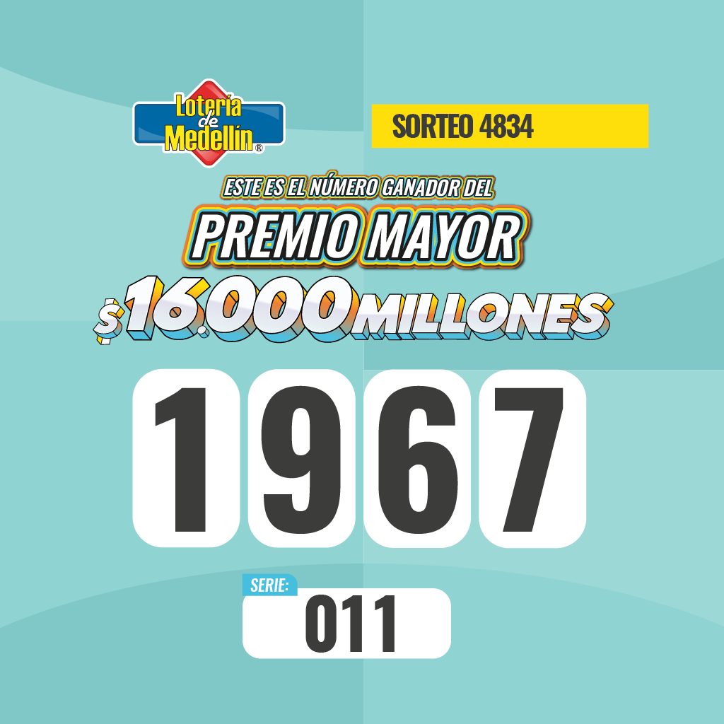 Mobile Premio Mayor Sorteo 4834