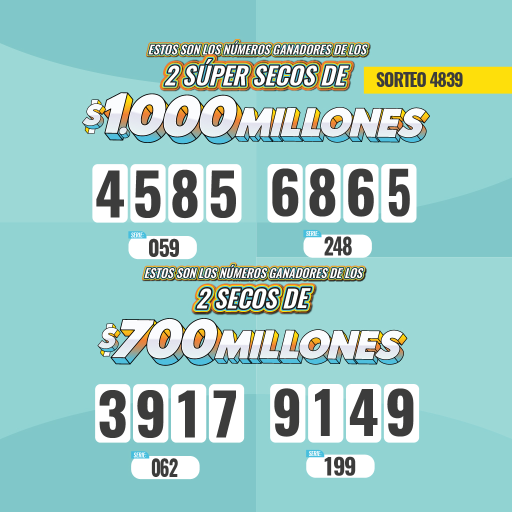 Mobile Secos Sorteo 4839