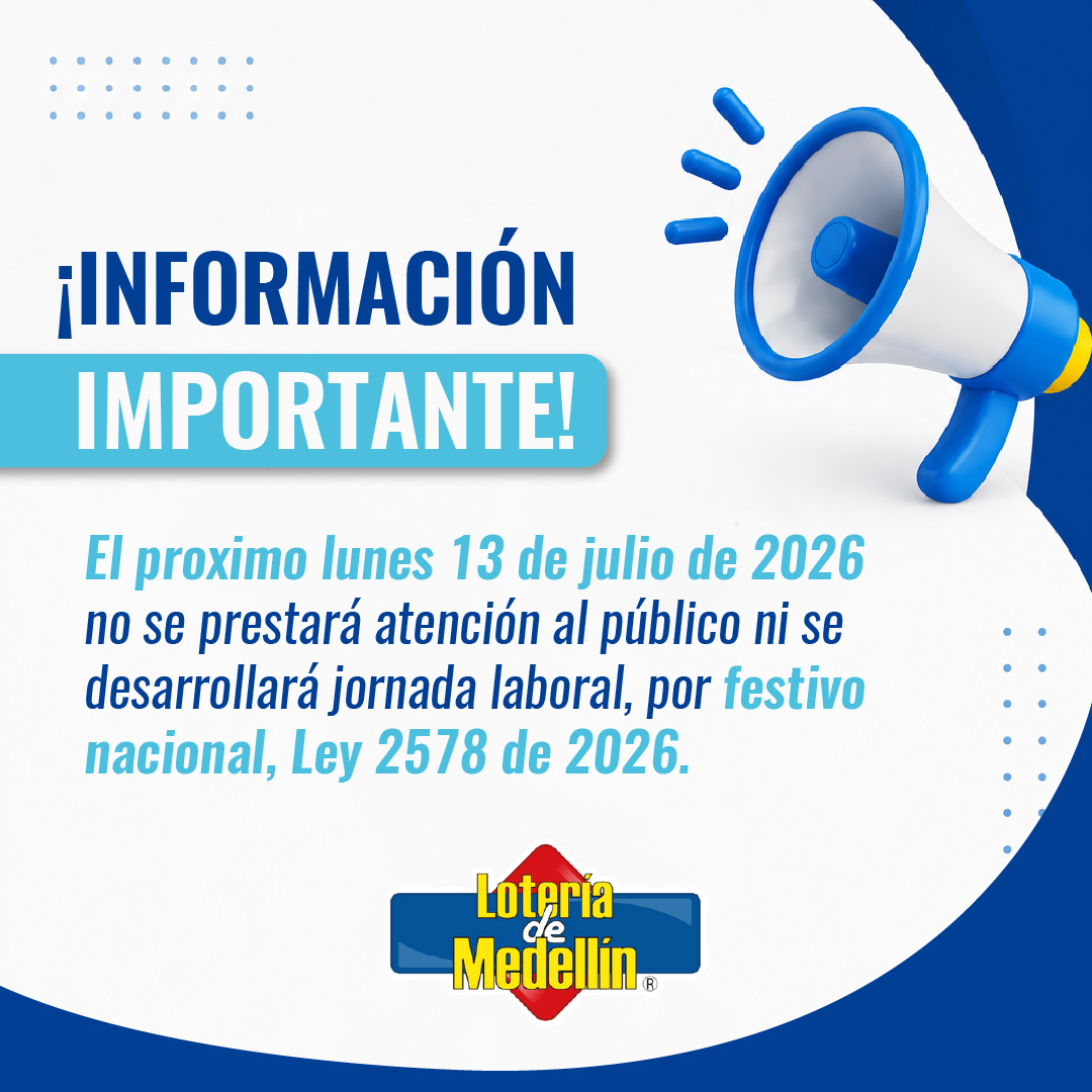 Información del Festivo 13 de Julio