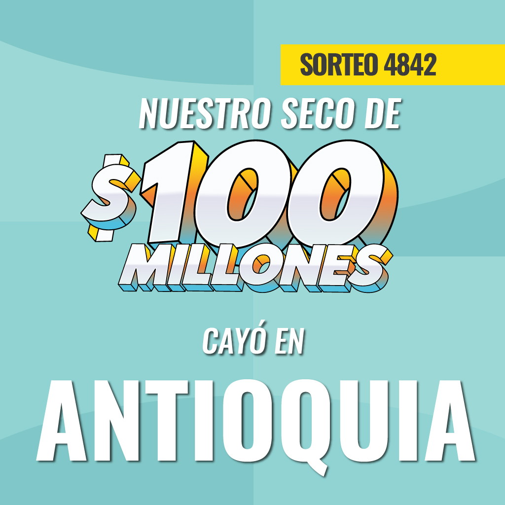 Mobile Cayó Seco por $100 ANTIOQUIA Sorteo 4842 jpg