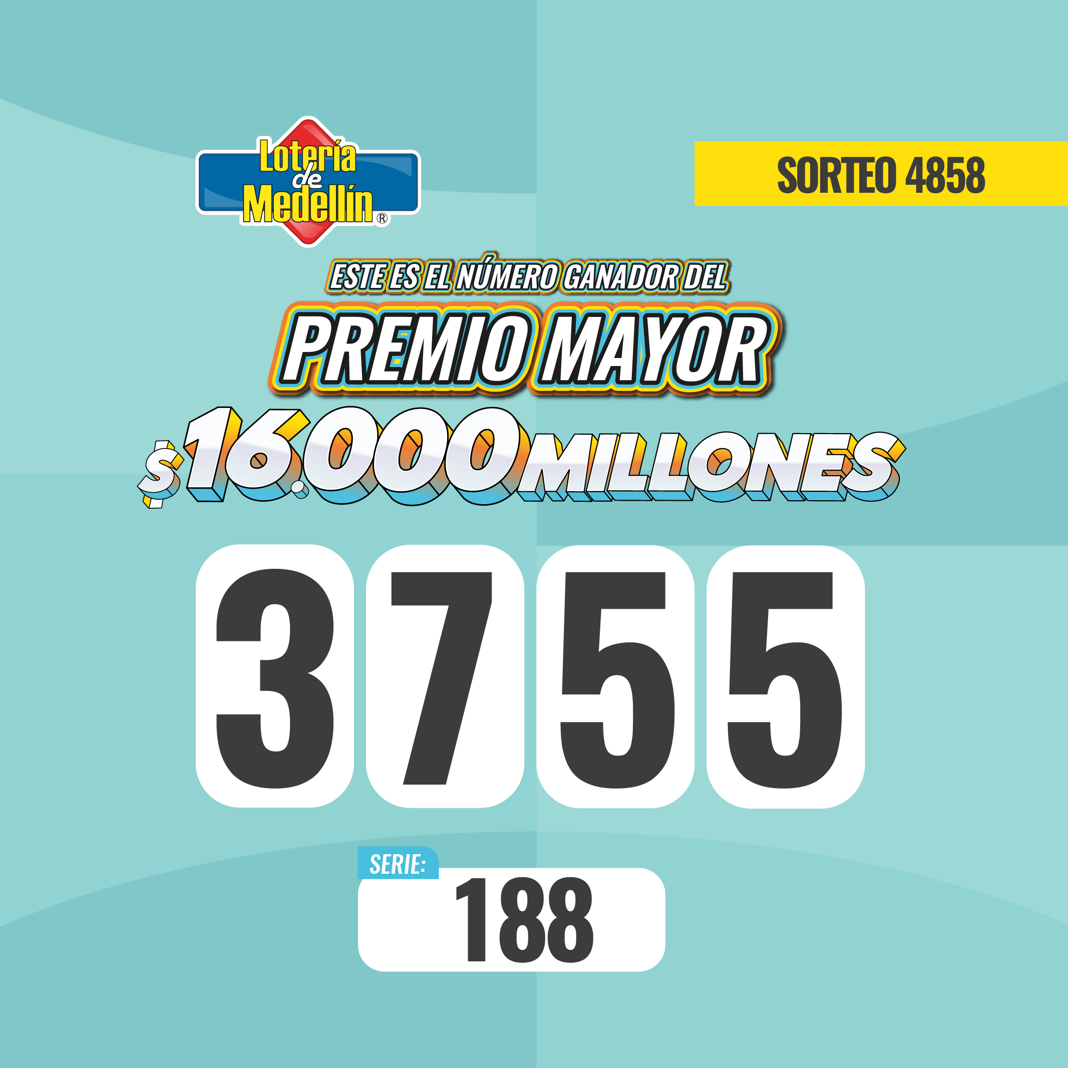 Mobile premio mayor sorteo 4858