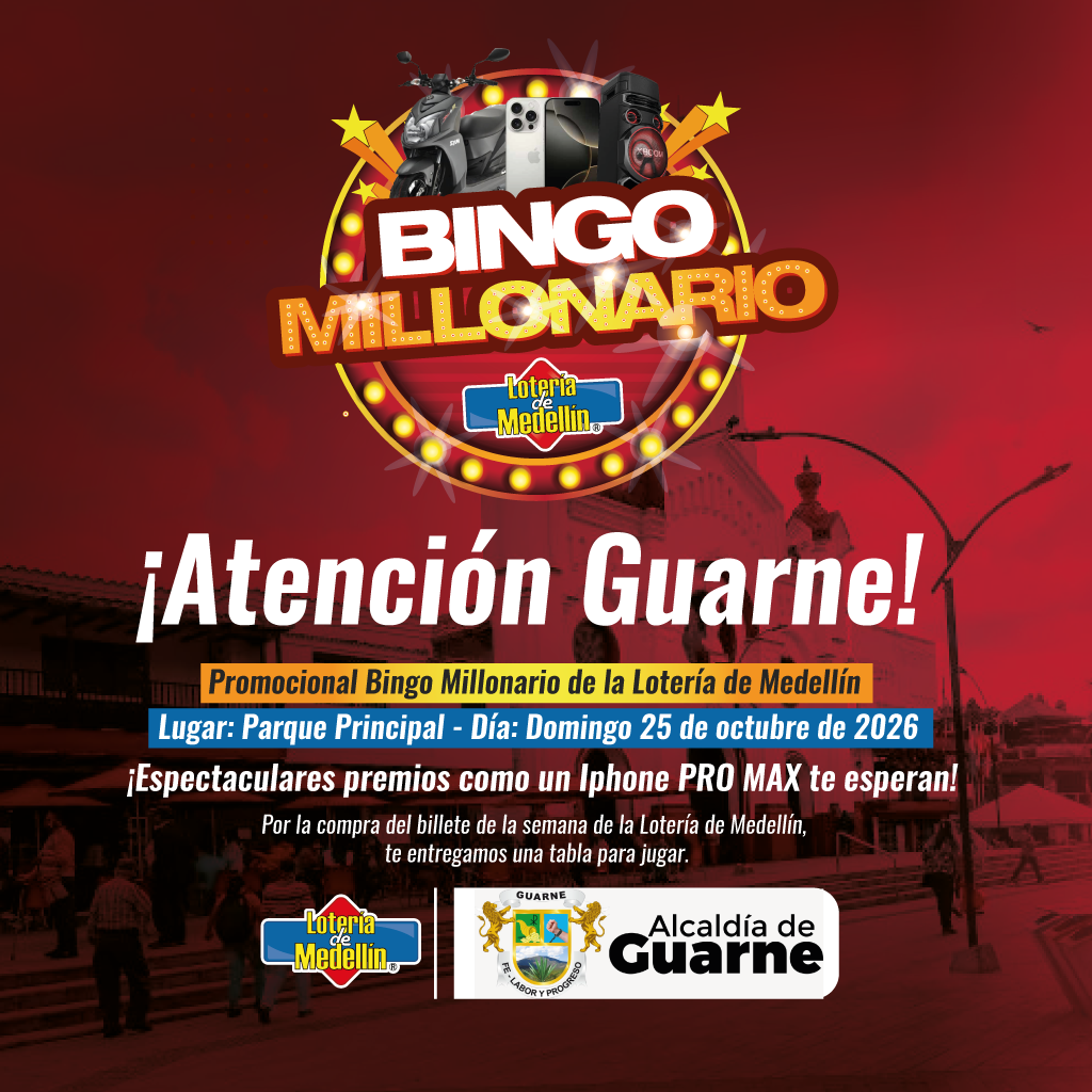 banner bingo Guarne Mobile